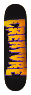 8.51in Logo Outline Stumps Creature Skateboard Deck No Color