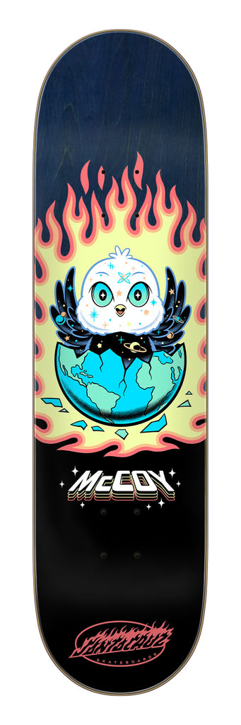 8.25in McCoy Space Chick | Strong VX Skatebooard Deck