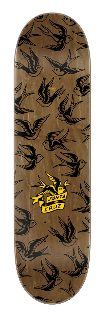 9.3in Dressen Sumo Dog | Shaped Skateboard Deck | Santa Cruz