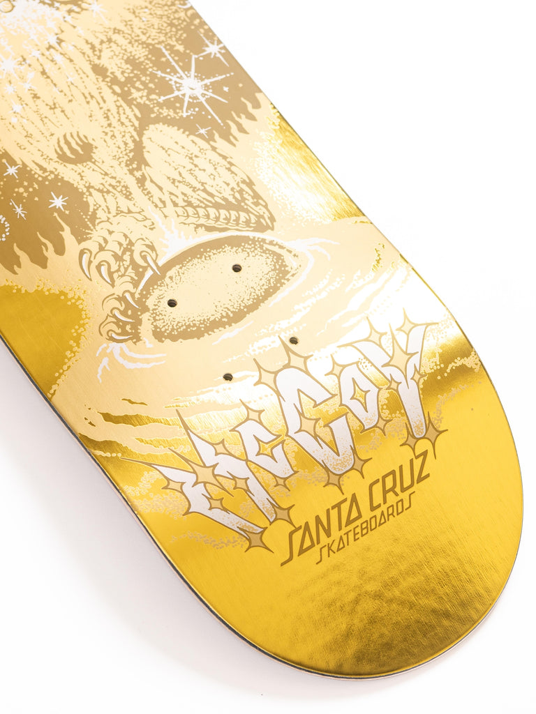 SANTA CRUZ VXデッキ 8インチ ゴールドデザイン 8.25in Maurio McCoy Cosmic Eagle VX Deck | Durable Construction
