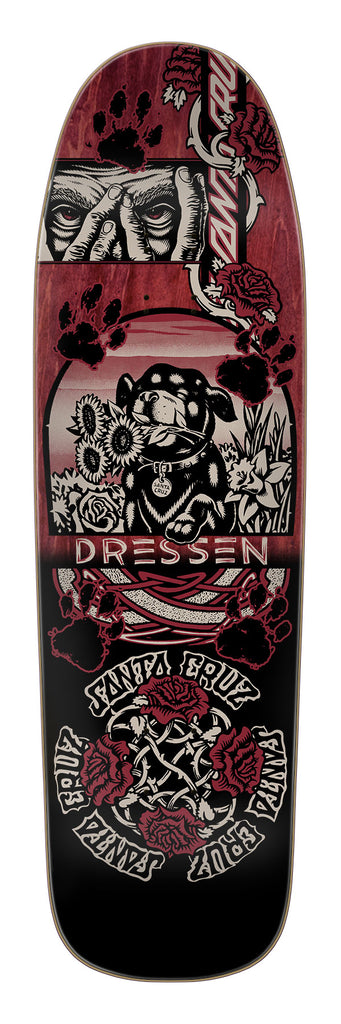 【国内正規総代理店アイテム】 | Evo Dressen 9.3in Shaped Skateboards Cruz Santa | Decks スノーボード