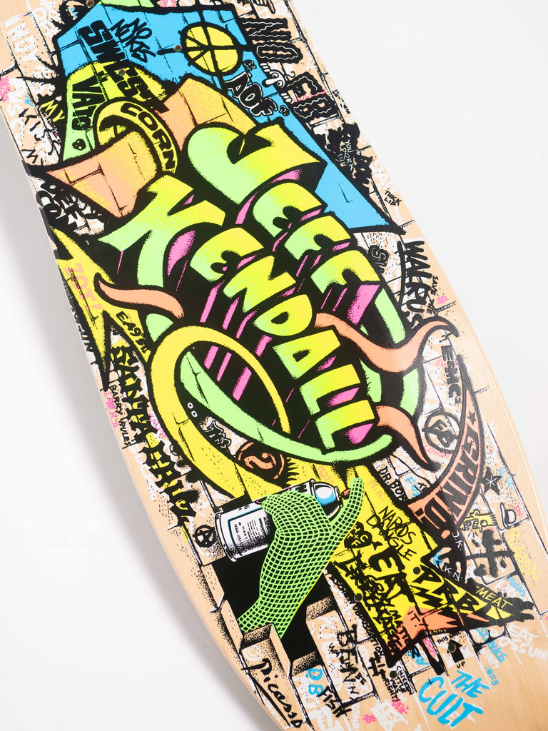 9.69in Kendall Graffiti | 2026 Reissue | Santa Cruz Skateboards