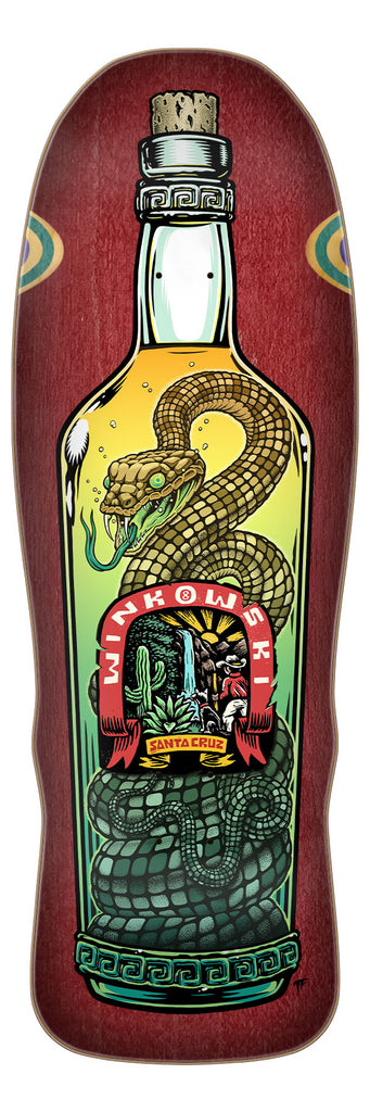 10.35in Winkowski Agave Snake Deck | Shaped Skateboards | Santa Cruz