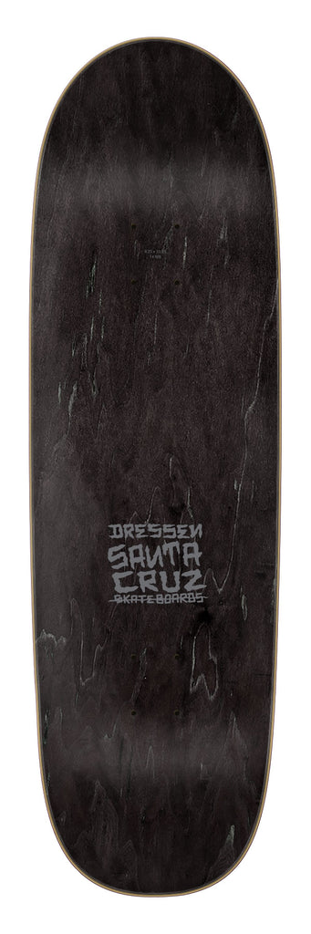 9.25in Dressen Skull Rose Deck | Shaped Skateboards | Santa Cruz