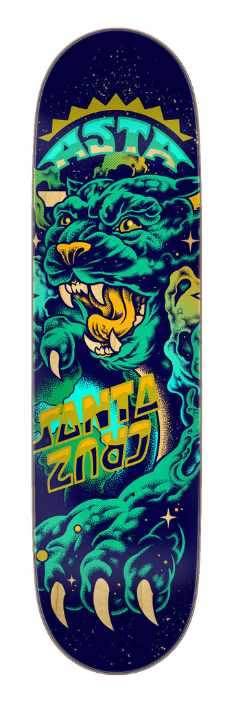 8.2in Asta Space Cat Deck | Twin Tip | Santa Cruz Skateboards