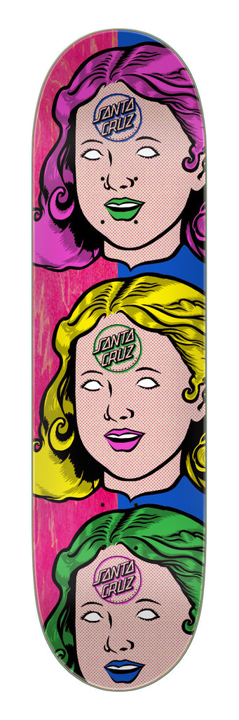 8.0in Possessed Head FeelBase Deck | Short Wheelbase | Santa Cruz