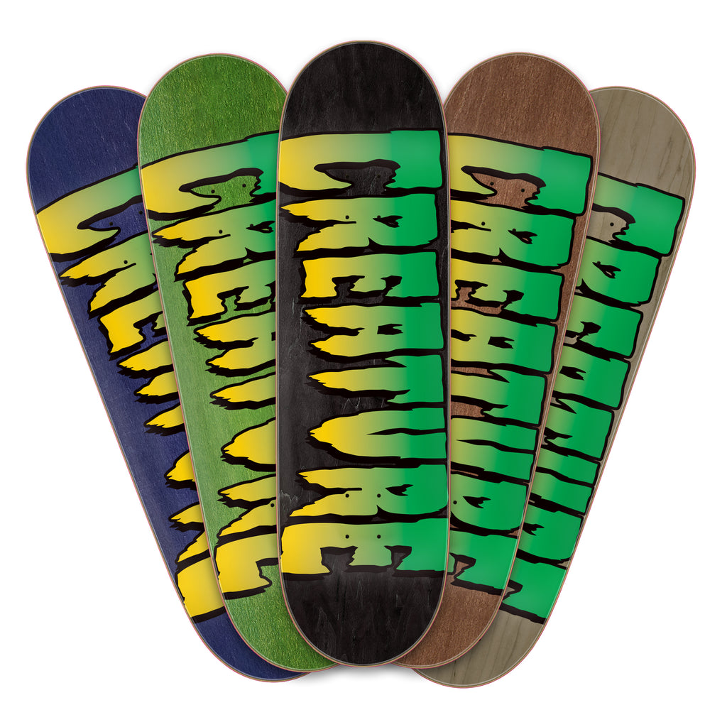 Logo Stumps 8.8in | Short Wheelbase | Creature Skateboard Decks