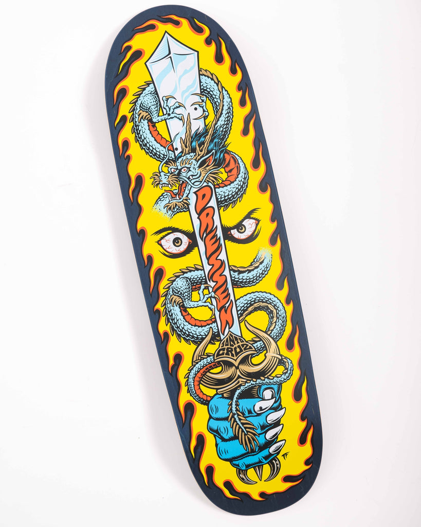 9.25in Dressen Sword Deck | Shaped Skateboards | Santa Cruz
