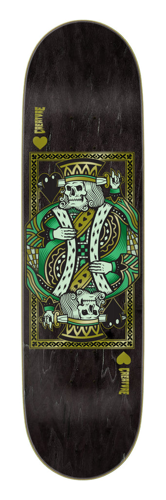 CREATURE デッキ 8.40 × 32.05 8.5in Heshking L Deck | Twin Shape | Creature Skateboards