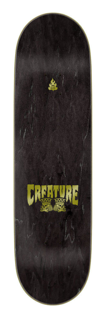 8.5in Heshking L Deck | Twin Shape | Creature Skateboards