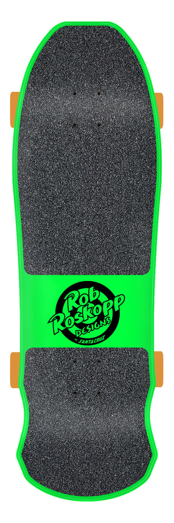 9.5in Roskopp Face Green Reissue | Complete Cruiser | Santa Cruz