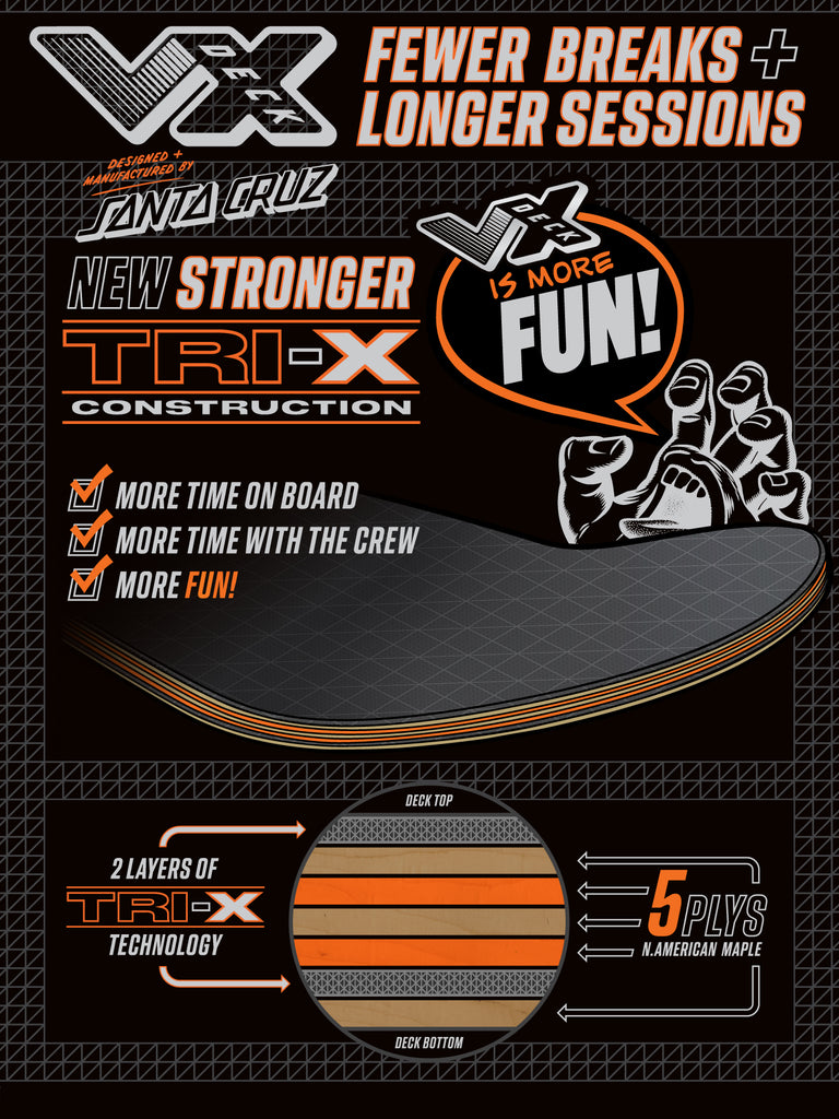 10.35in Winkowski Samurai VX Deck | Reinforced Shaped Skateboards