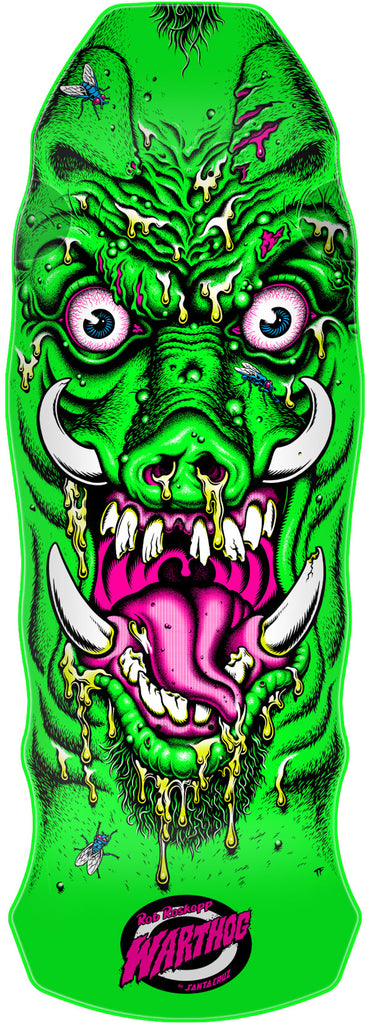 11in Roskopp Warthog | Freaks Shaped Decks | Santa Cruz Skateboards