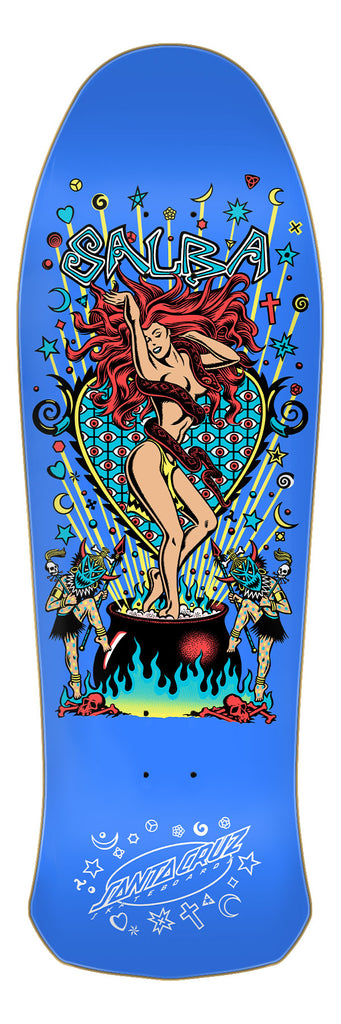 10.4in Salba Witch Doctor 2027 Reissue Deck | Shaped 80s