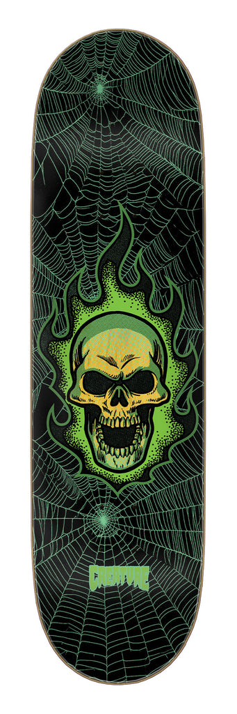 Bonehead Webbed Medium 8.5in | Skateboard Decks | Creature