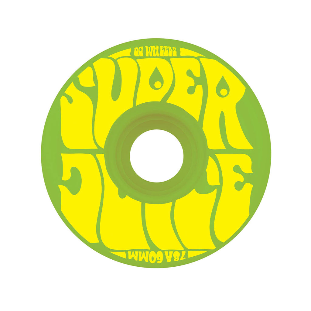 60mm Super Juice Green 78a | Soft | OJ Skateboard Wheels