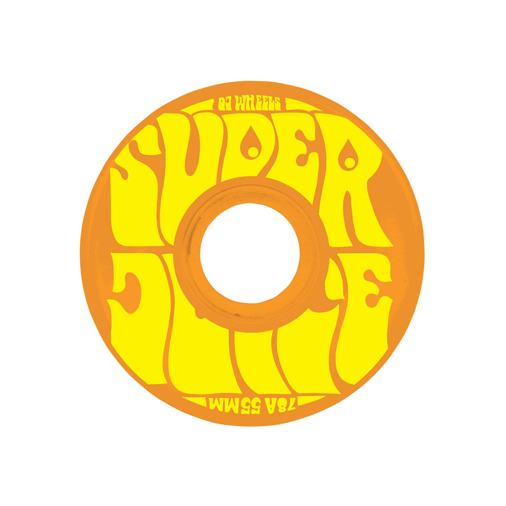 55mm Mini Super Juice Orange 78a | Soft | OJ Skateboard Wheels
