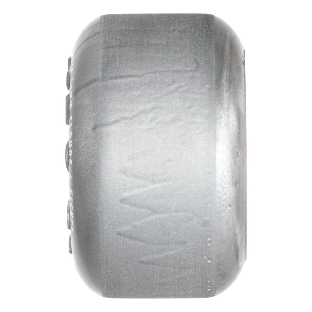 56mm / 86A Clouds Silver | Soft Skateboard Wheels | Ricta