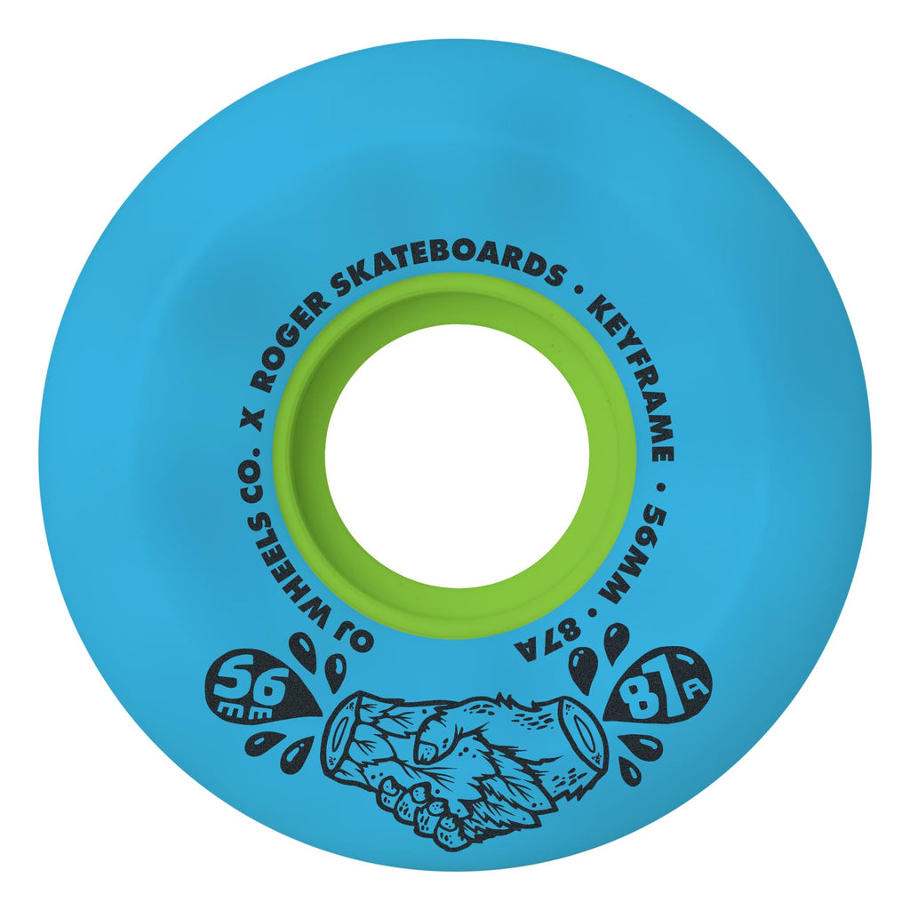 スケートボード OJ WHEELS Keyframe 56mm 87A 56mm Roger Skate Co Keyframe 87a | OJ Skateboard Wheels