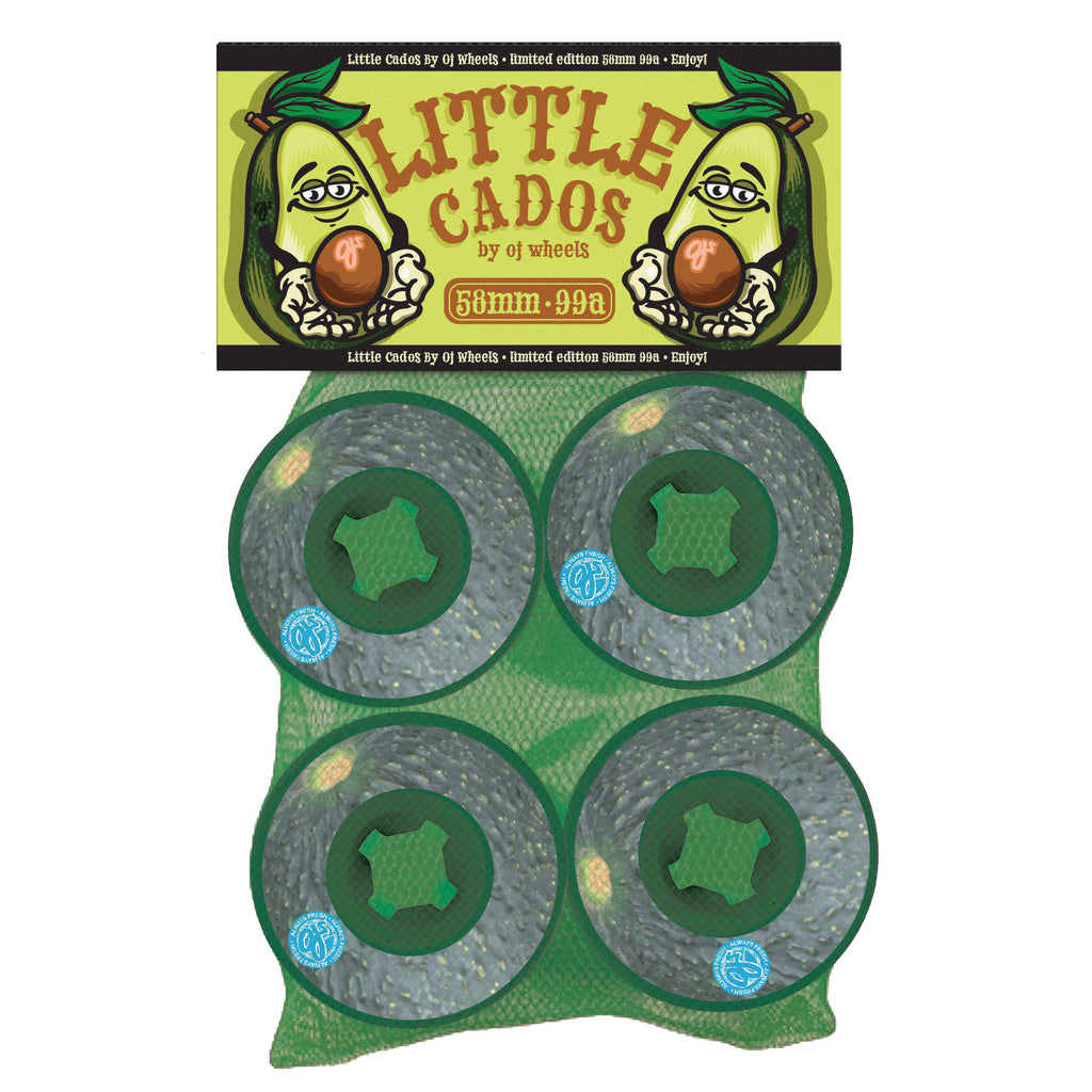 58mm - 99a Lil Doodies Cados | Slappy Round Wheels | OJ Skate Wheels