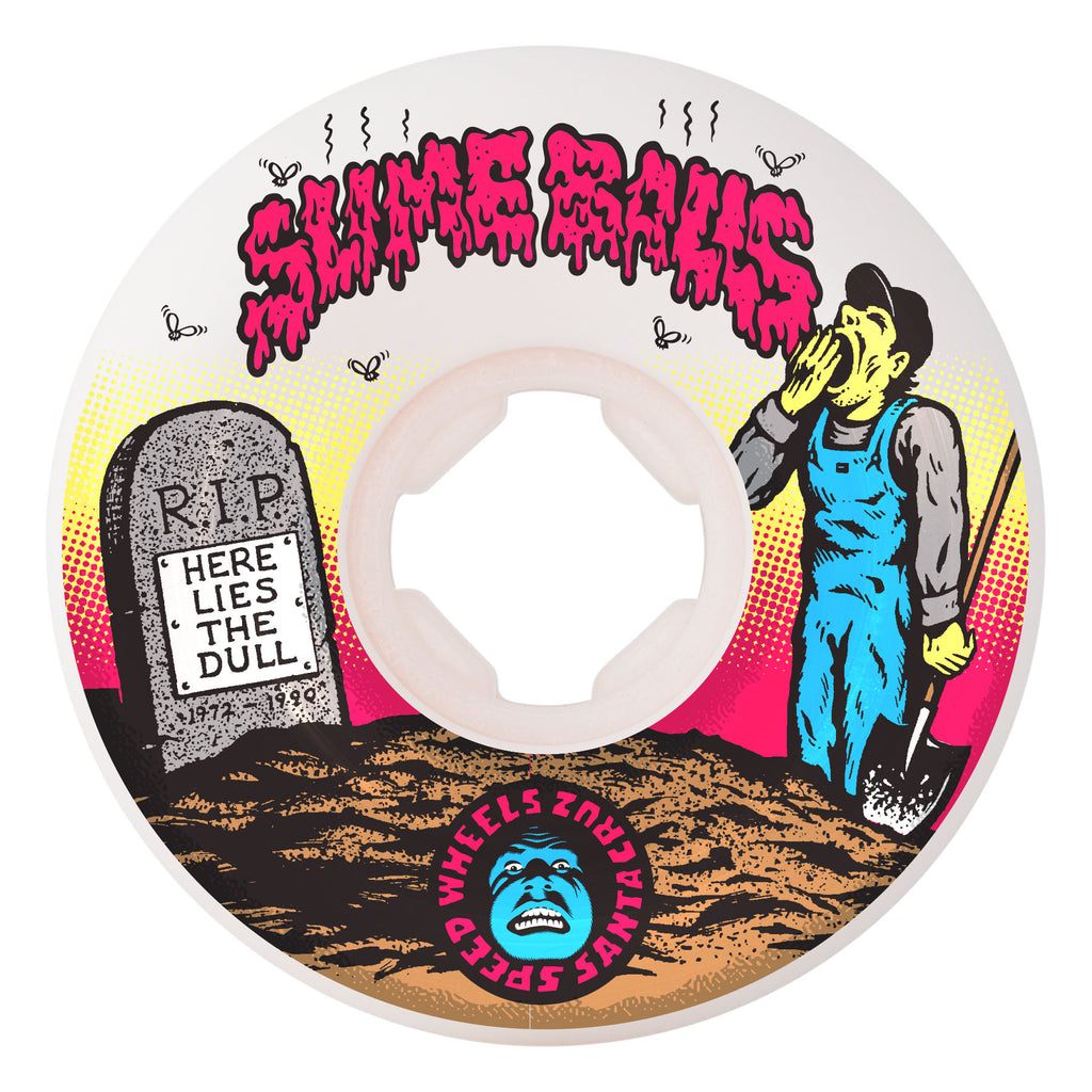 60mm / 95a Death of Dull | Vomits Skateboard Wheels | Slime Balls