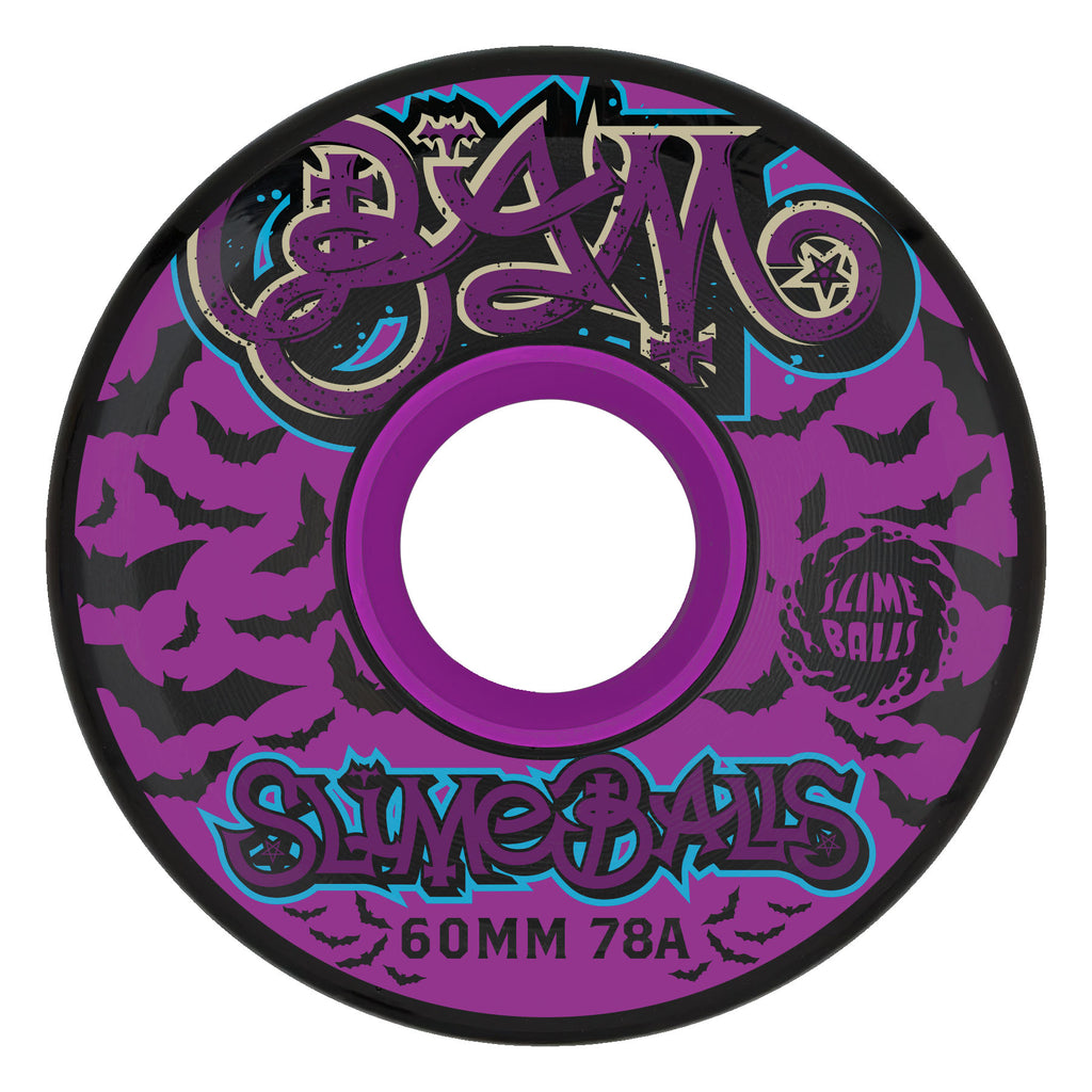 60mm Bam Margera OG Slime 78a Slime Balls Guest Skateboard Wheels