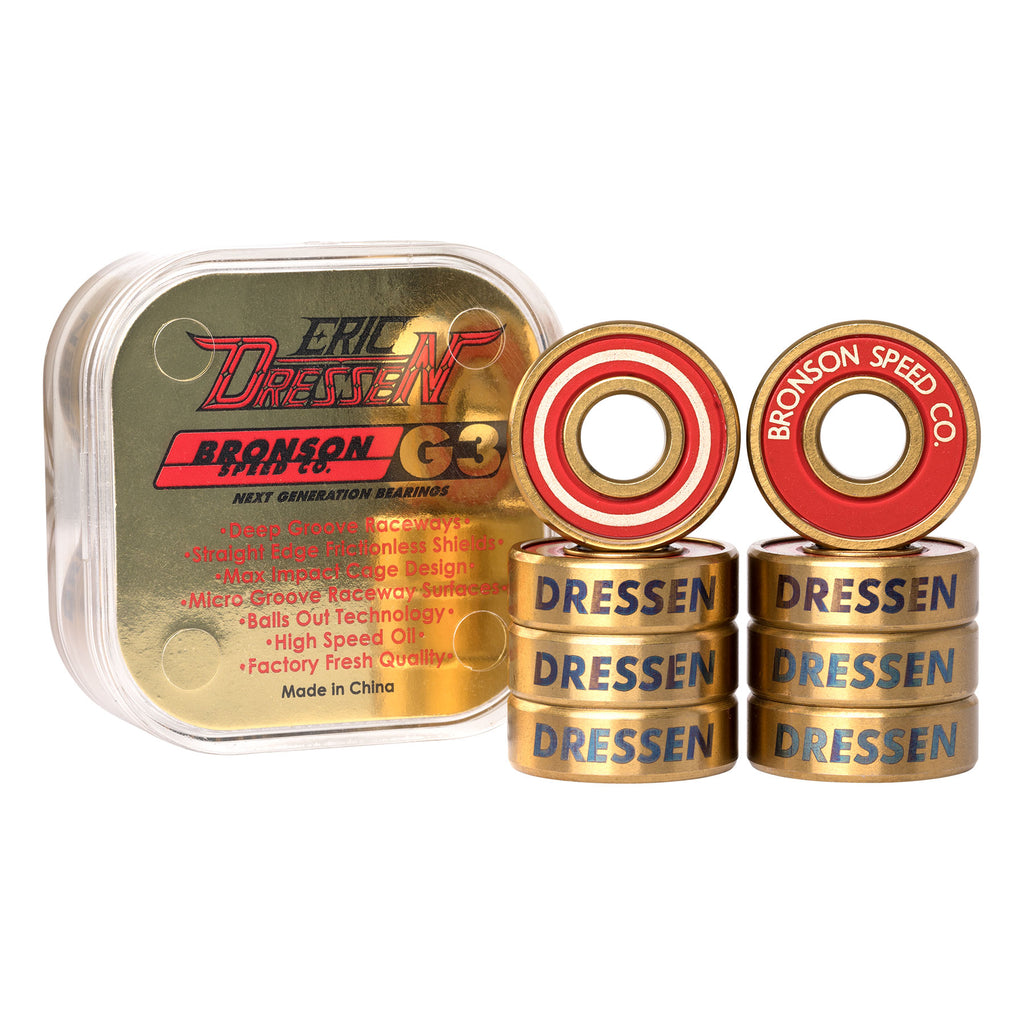 Eric Dressen G3 Skateboard Bearings | Bronson Speed Co.