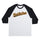 FTR Team Mens Independent 3/4 Sleeve T-Shirt White/Black