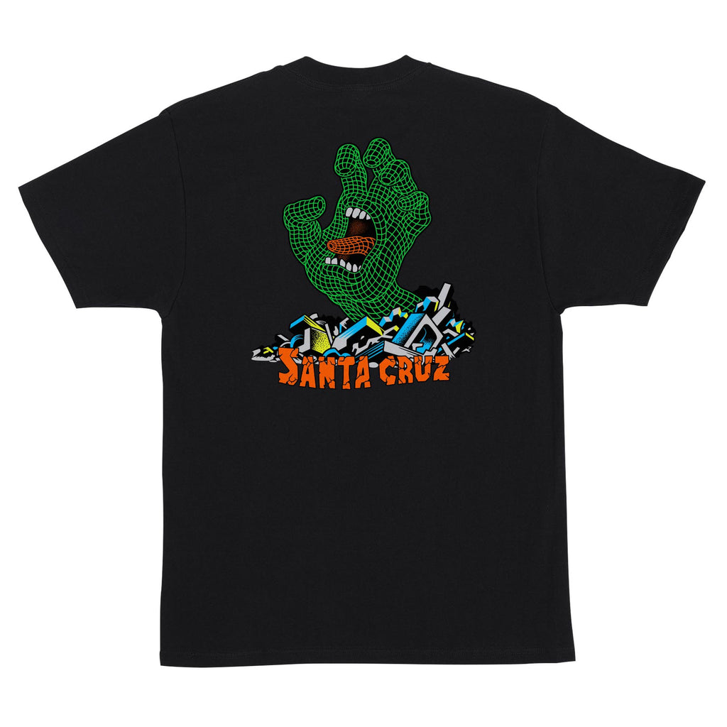 Kendall Grid Hand T-Shirt | Men's Clothing | Santa Cruz Skateboards