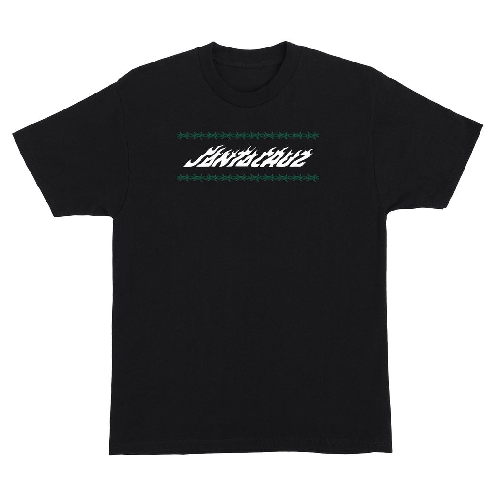 Wired Flame Dot Crackle T-Shirt | Men's Clothing | Santa Cruz