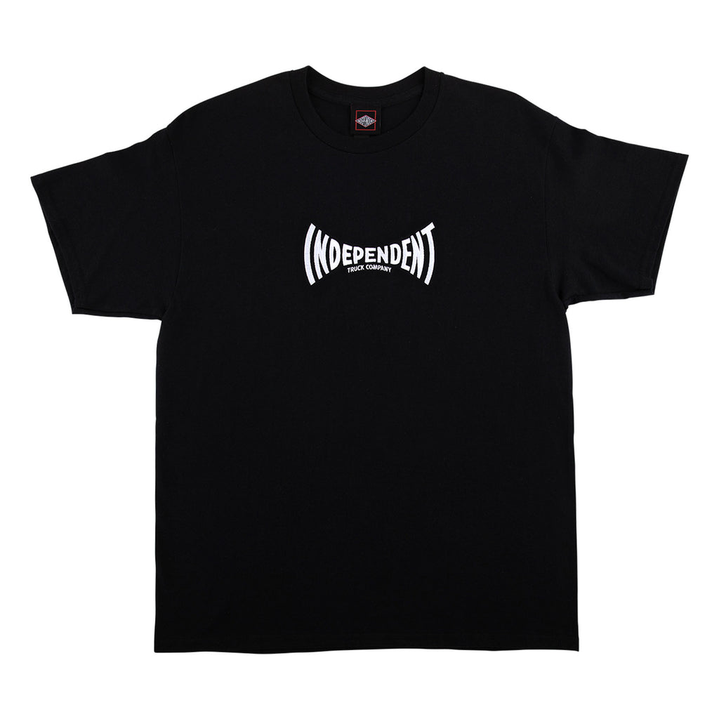 （希少）Independent Truck Company古着 Tシャツ　黒　L Embroidered Span | Men's T-Shirts | Independent Trucks