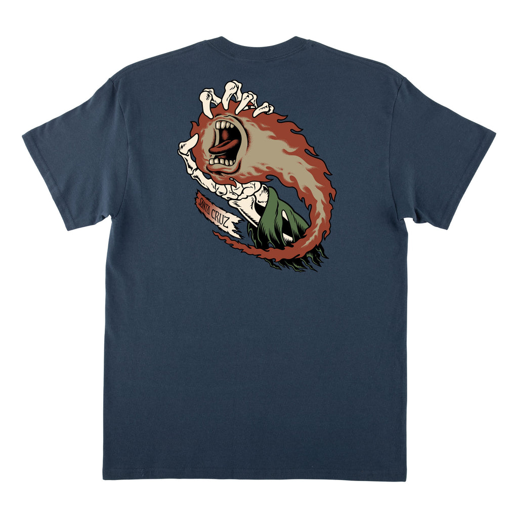 O'Brien Screaming Reaper T-Shirt | Men's Clothing | Santa Cruz