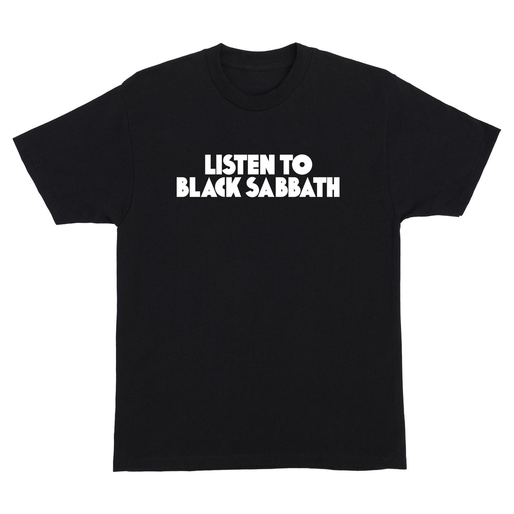 Listen To Black Sabbath T-Shirt | OJ Wheels Skate Collab