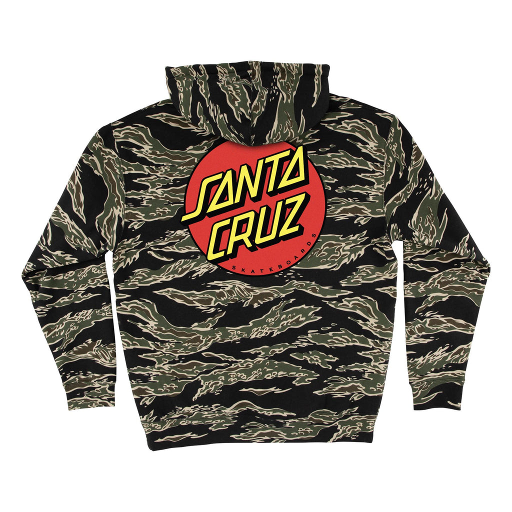Classic Dot Hoodie Men's Skate Clothing Santa Cruz