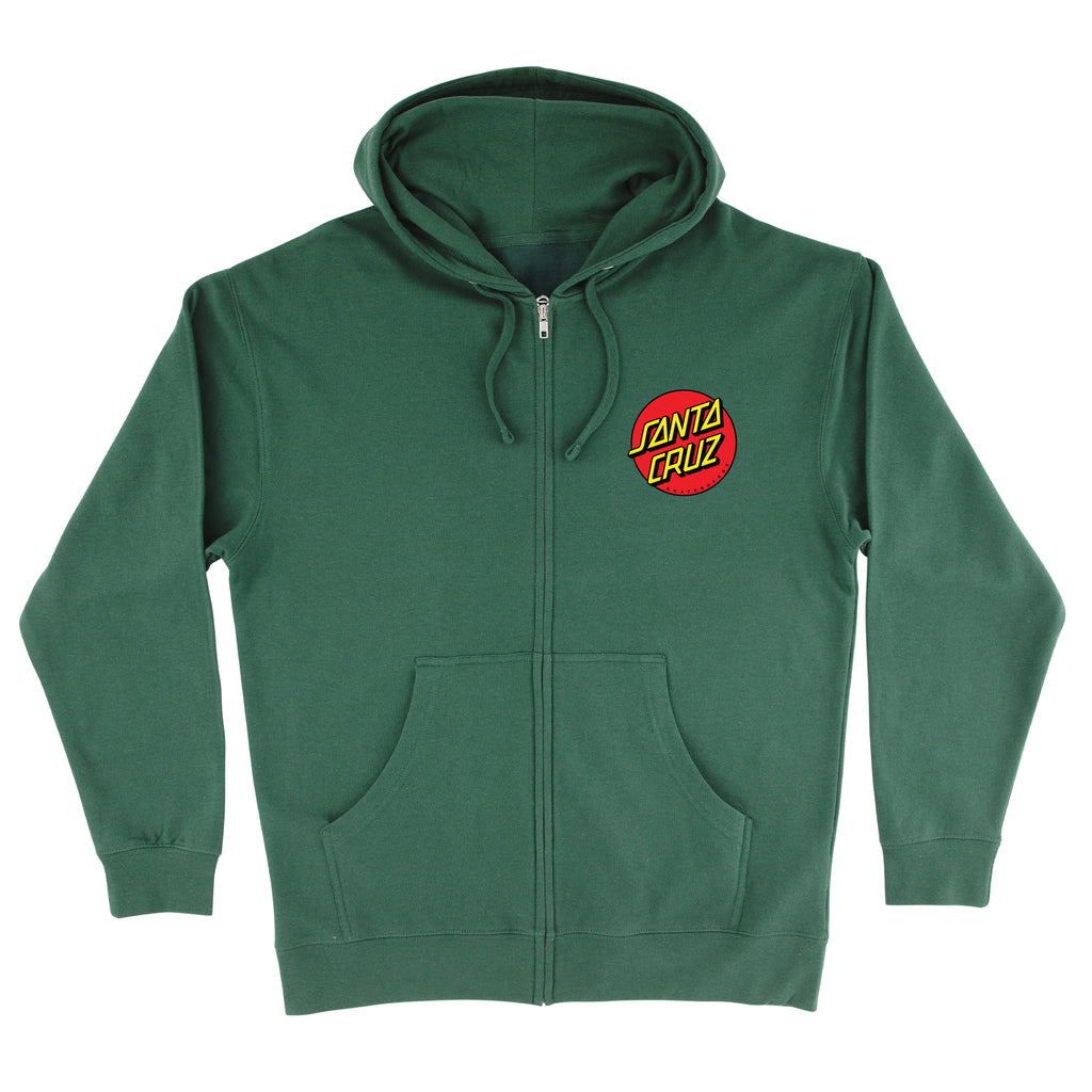 Classic Dot Zip Hoodie | Women's Skate Clothing | Santa Cruz