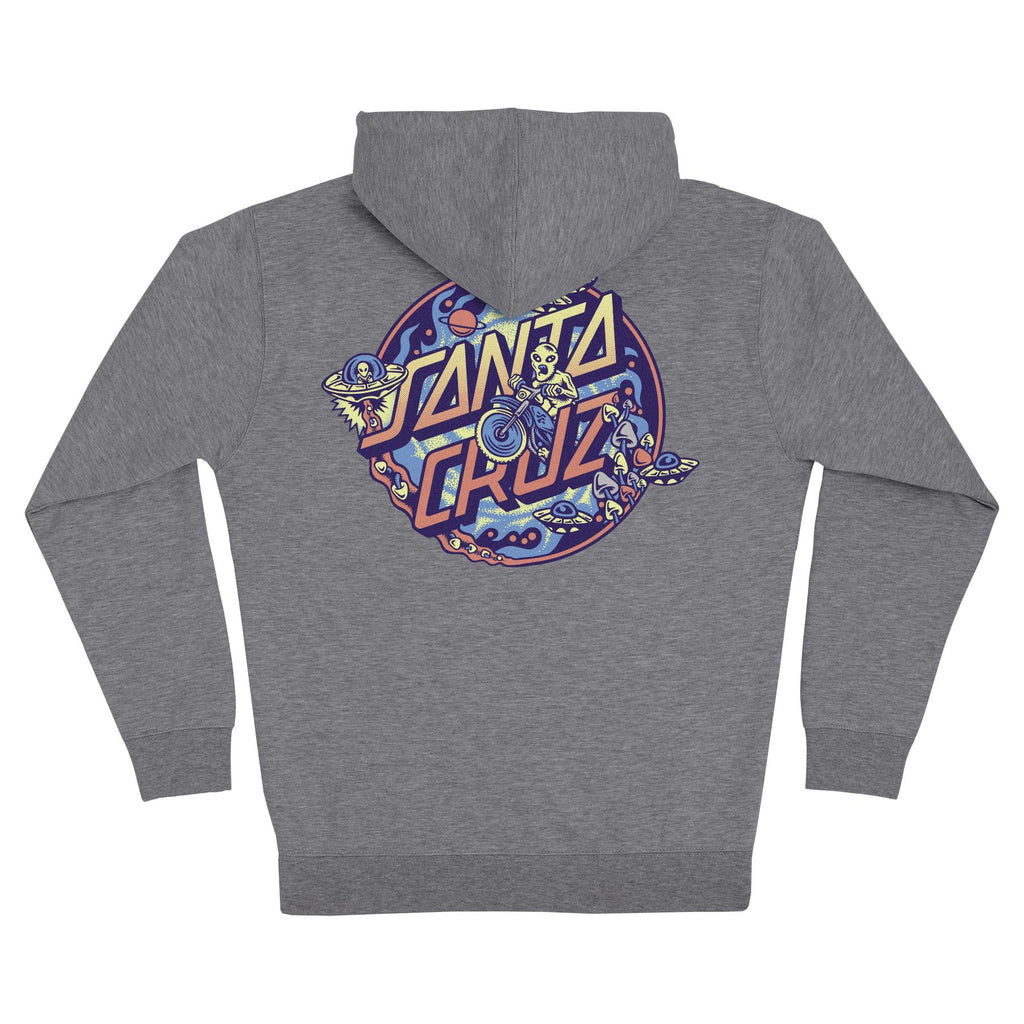 Winkowski Dope Planet 2 Zip Hoodie | Men's Skate Clothing | Santa Cruz