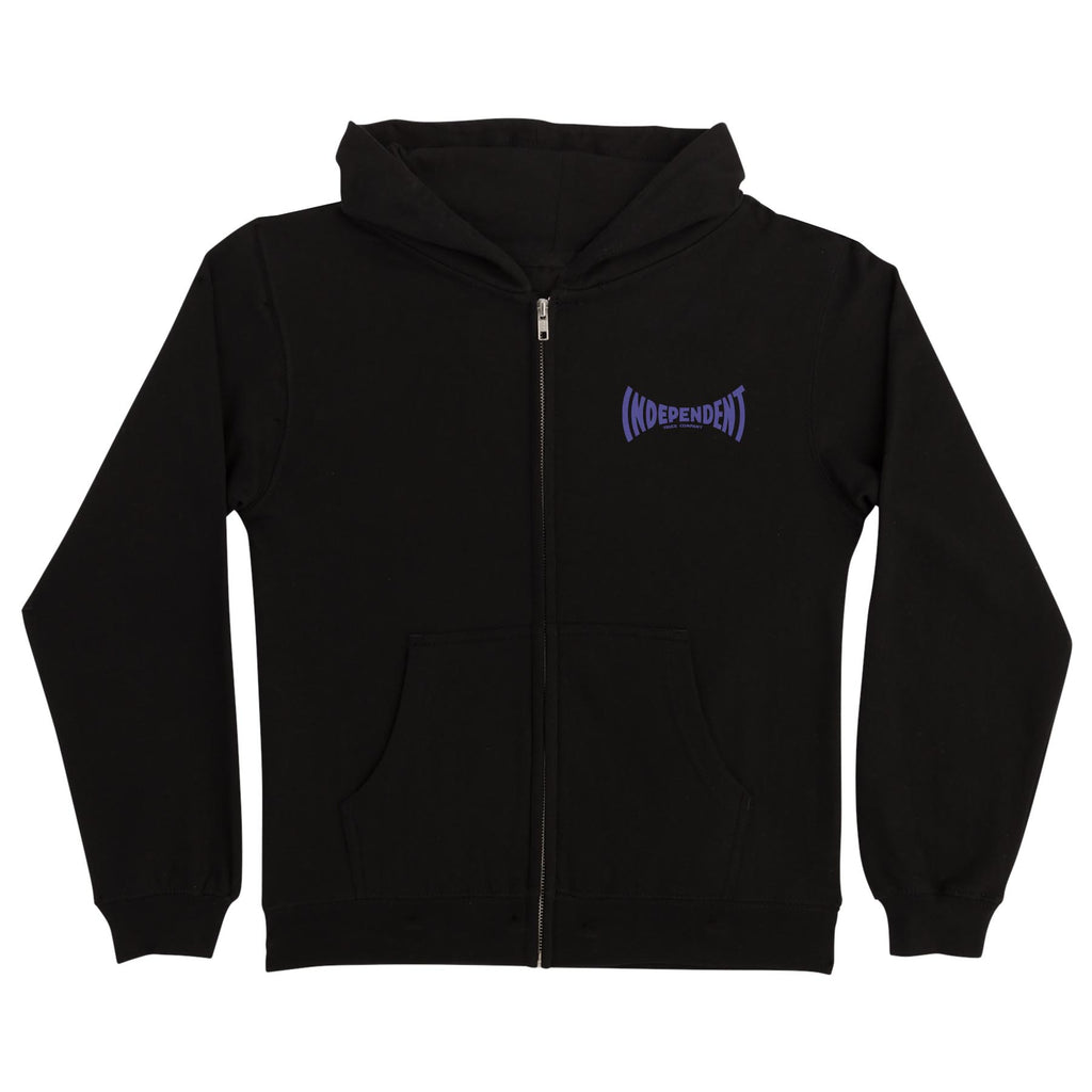 Sacrificial Span Zip Hoodie Youth Skate Clothing Independent - Main Image