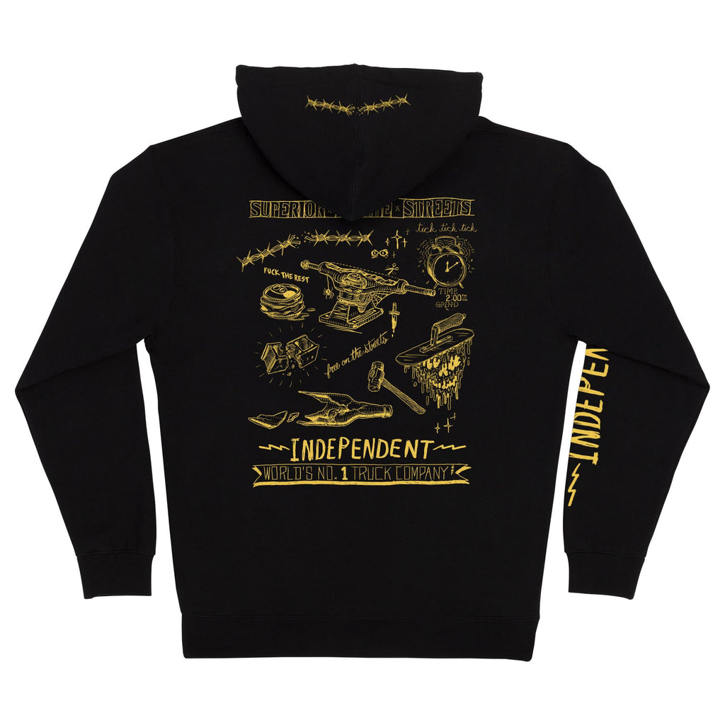 Zip Hoodie Independent Trucks Sweatshirt Bratrud Notebook Zip