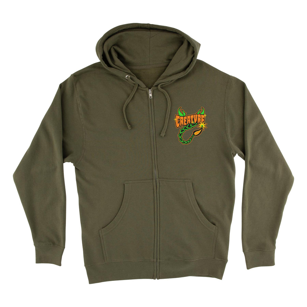 yxngbratz Medusa Hoodie (Green)　S　パーカー Medusa Hoodie (Green) | YXNGBRATZ OFFICIAL ONLI