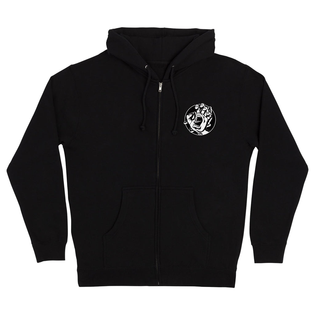 Hand Dot Zip Hoodie | Men's Skate Clothing | Santa Cruz