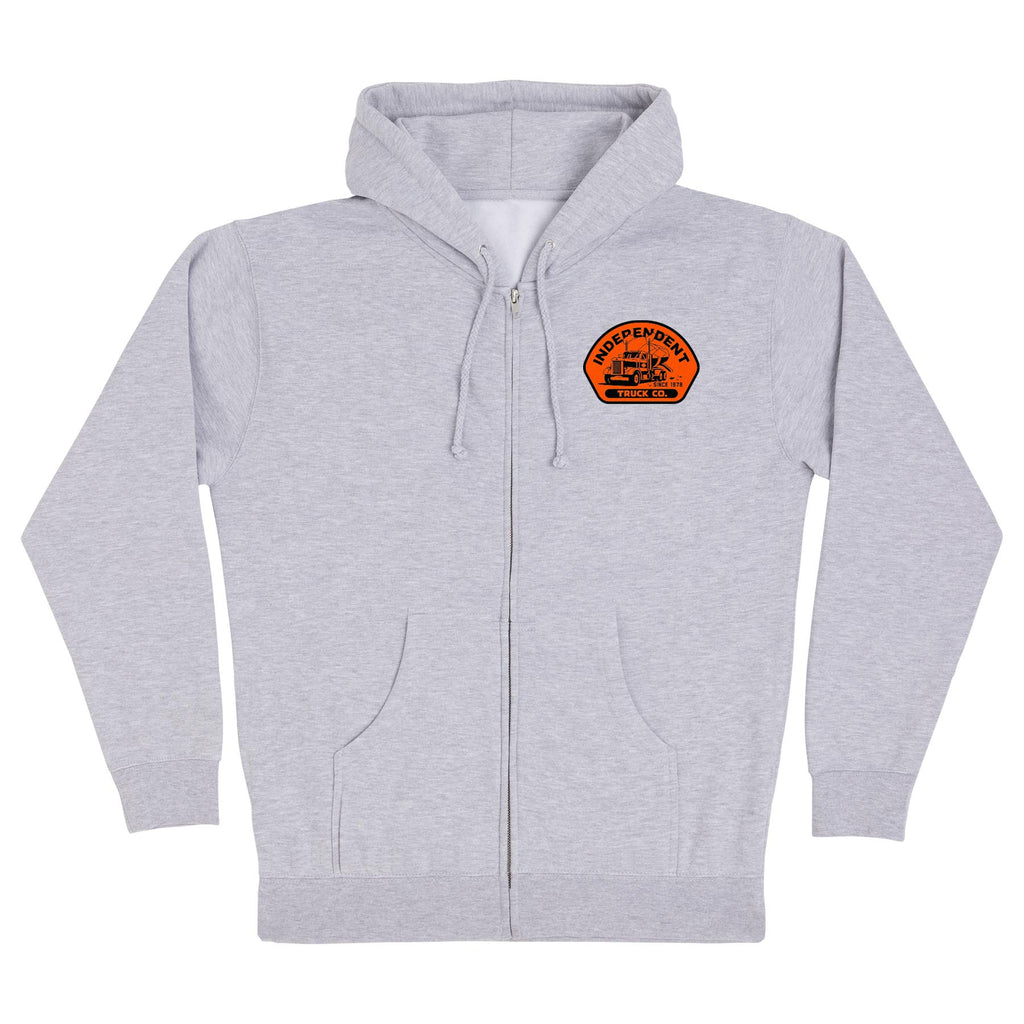 Independent Trucking Zip Hoodie Men's Clothing Independent Trucks