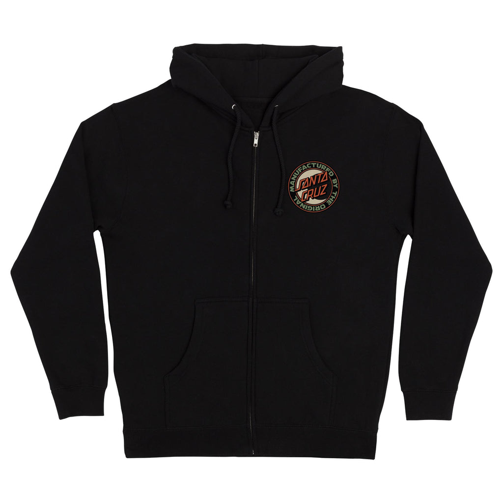 MFG Moon Dot Zip Hoodie | Men's Skate Clothing | Santa Cruz