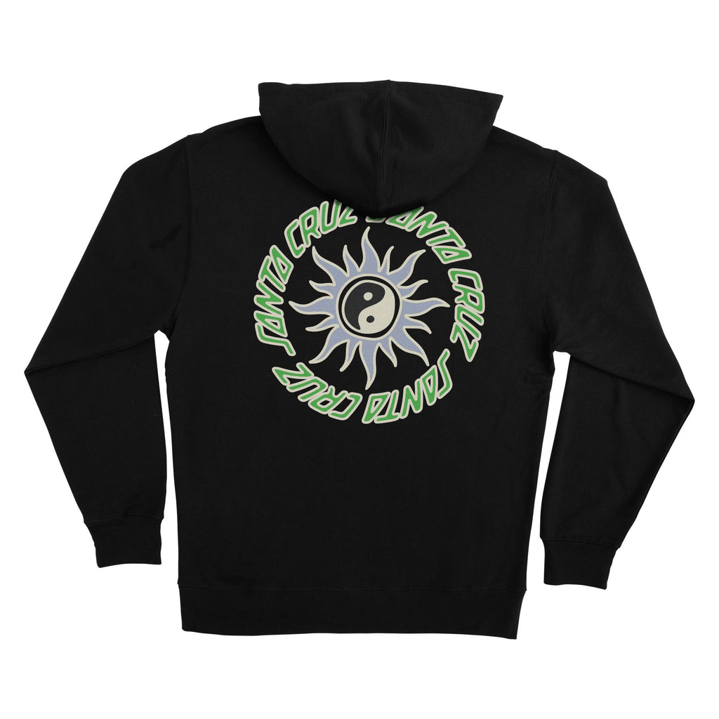 Sol Spiral Womens Crop Hoodie Santa Cruz Womens Apparel