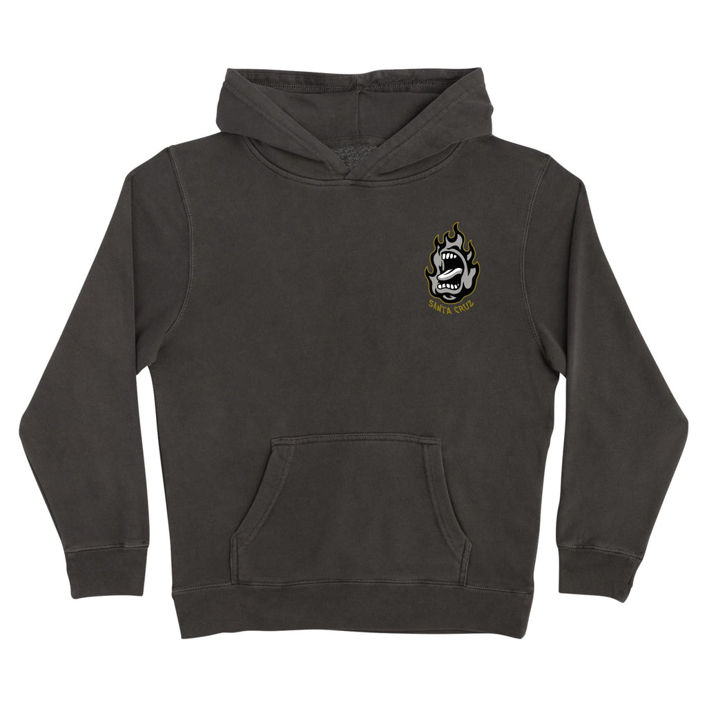 Screaming Fire Oval Hoodie | Youth Skate Clothing | Santa Cruz