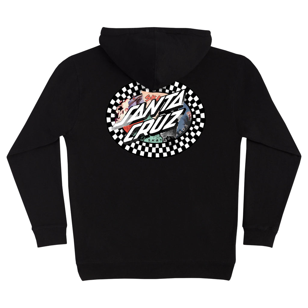 トップス CGP Square Logo Dot Hoodie Collage Oval Dot Hoodie | Men's Skate Clothing | Santa Cruz