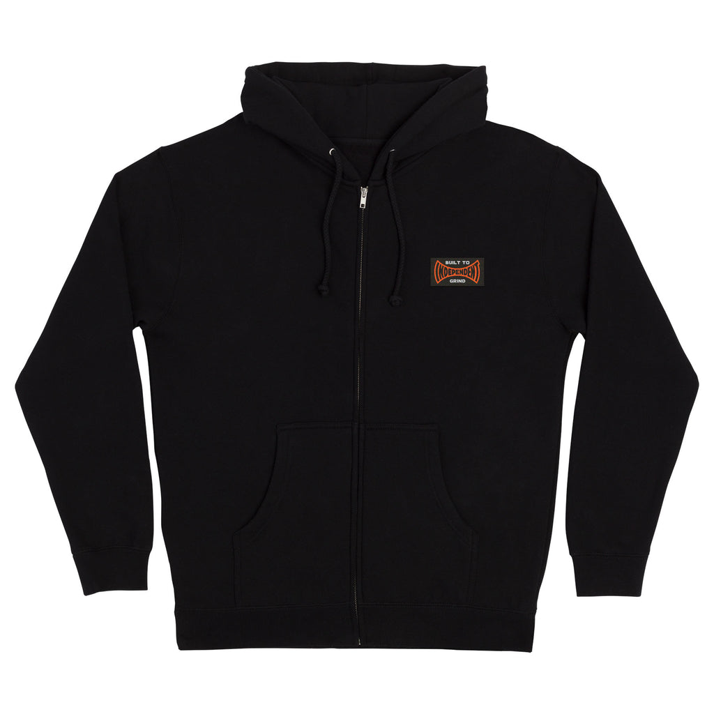 Built To Grind Span Zip Hoodie | Men's Skate Apparel | Independent