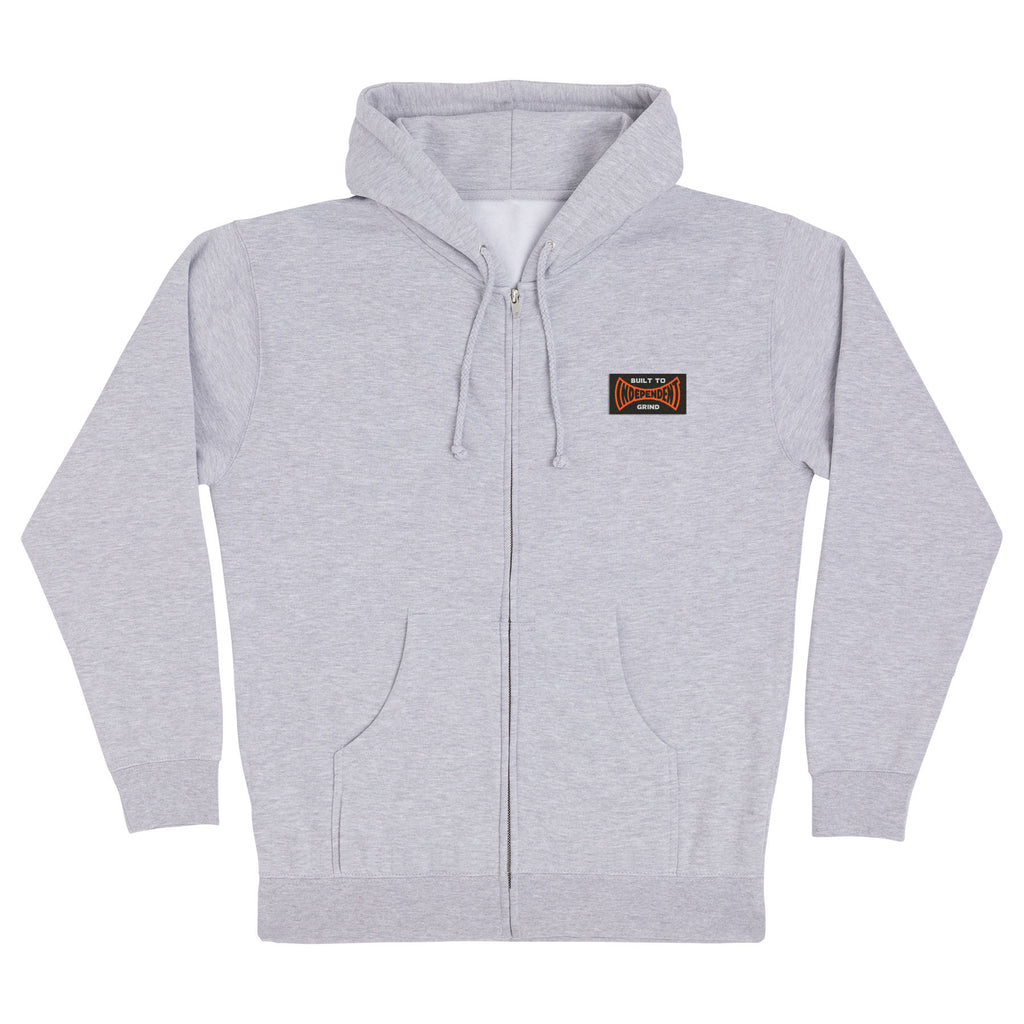 インディー139Independent Built to Grind トラック Built To Grind Span Zip Hoodie | Men's Skate Apparel | Independent