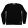 Cannery Waffle Thermal Mens Independent Longsleeve T-Shirt Black