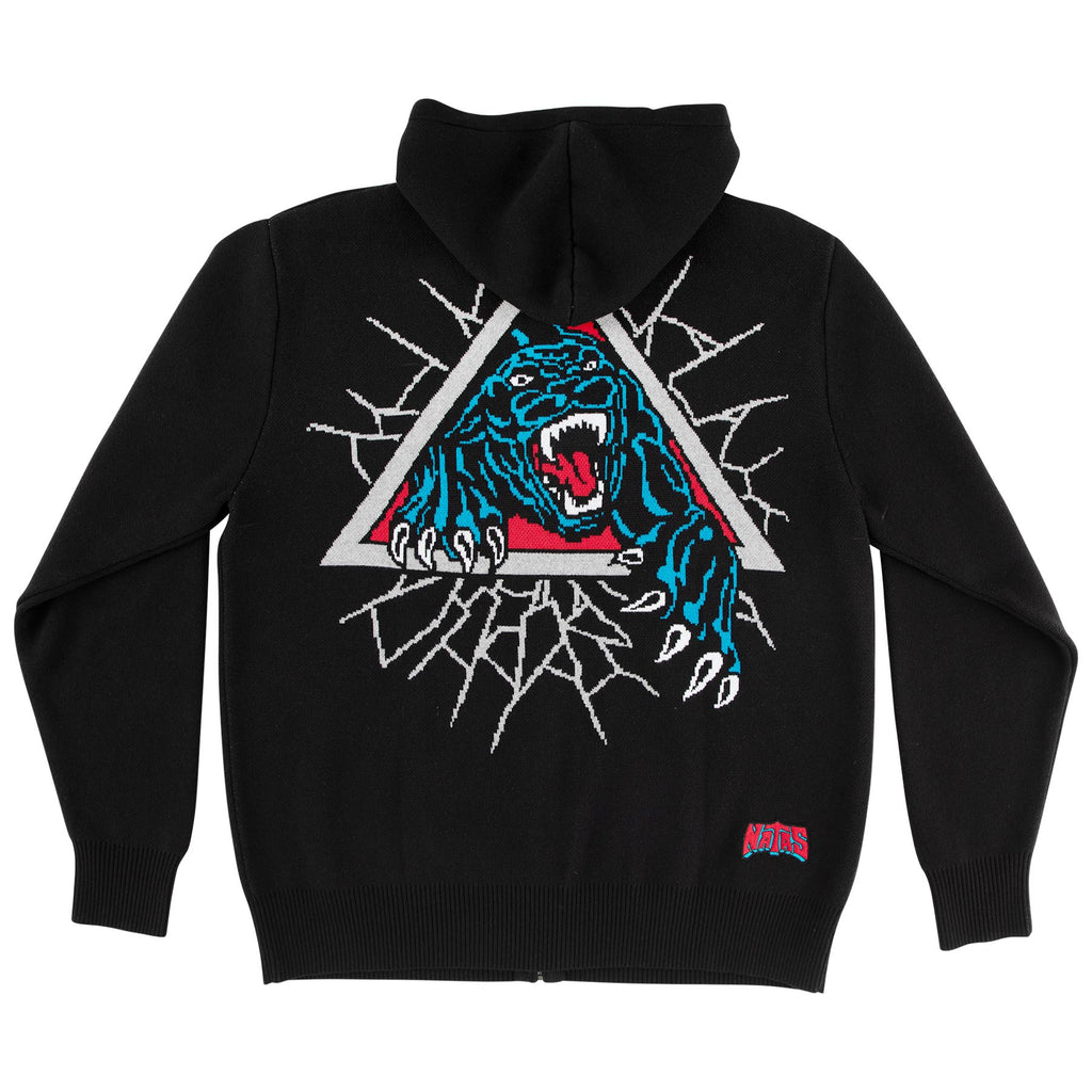 Natas Panther Zip Hoodie | Men's Skate Clothing | Santa Cruz