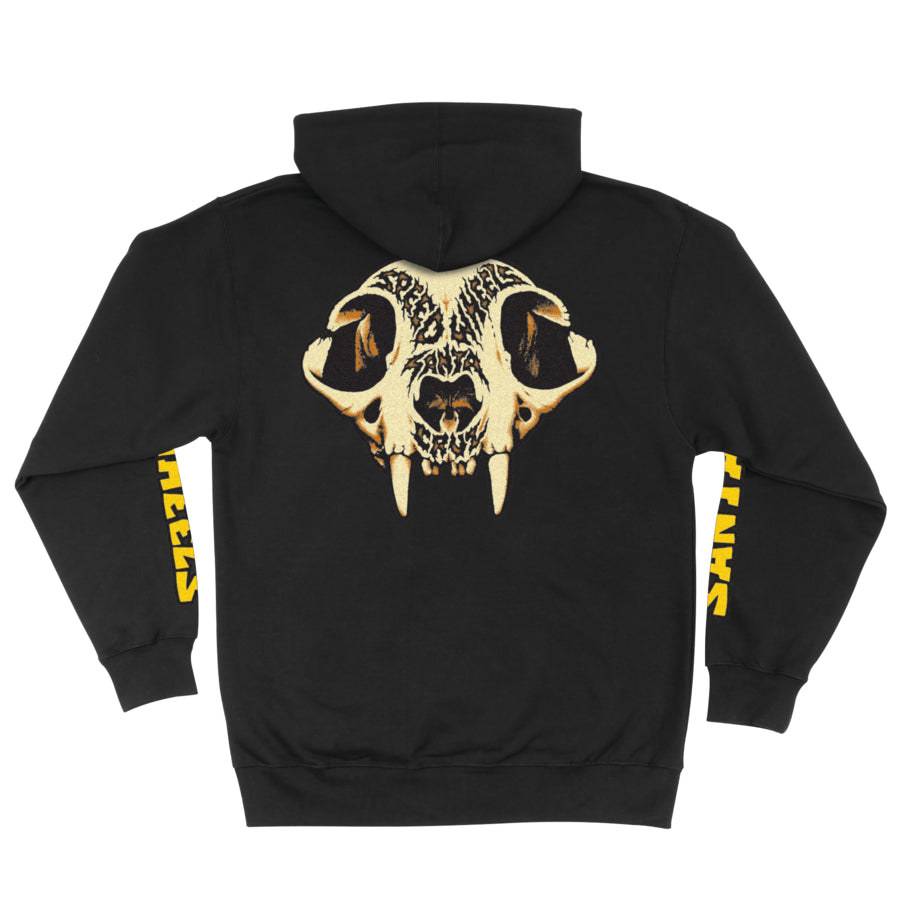 SW Skull Zip Hoodie | Men's Skate Clothing | Santa Cruz